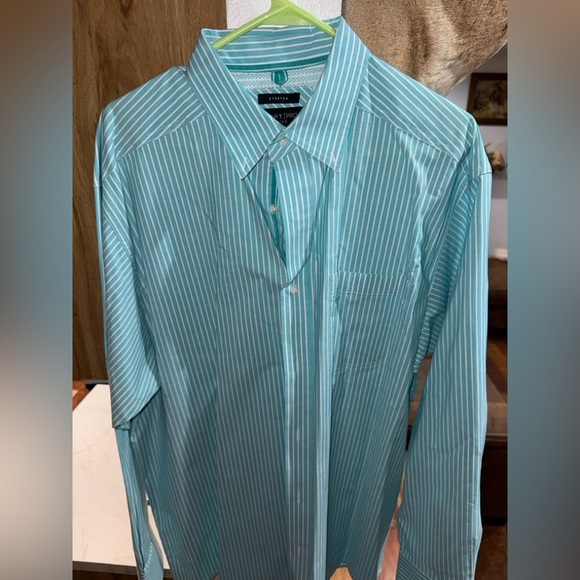 Ariat Other - Ariat Teal Striped Button Down Shirt